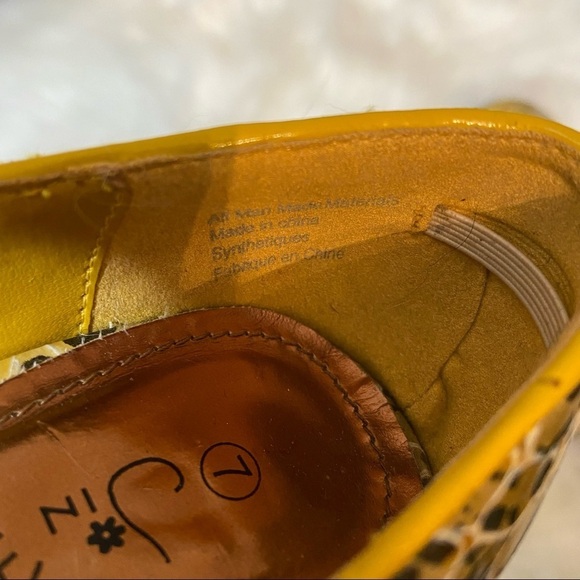 Jin ‎ Bloom women’s snakeprint stiletto shoes in size 7 - Picture 6 of 10